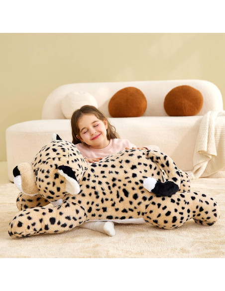 IKASA Jirafa Gigante de Peluche 77.8x34x30cm Suave