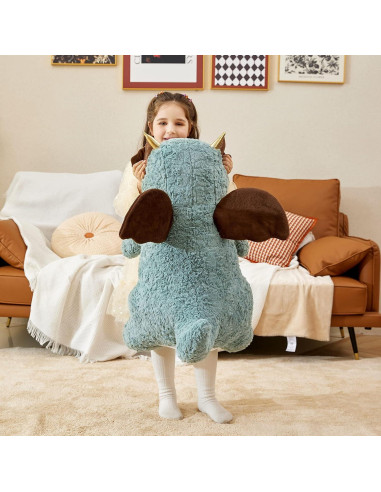 Dragón de Peluche Gigante IKASA 58 cm Suave y Adorable
