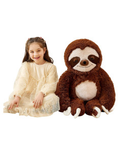 IKASA Juguete de Peluche Perezoso Gigante 77.96 cm Suave