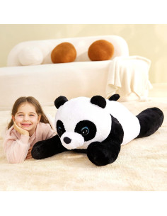IKASA Panda de Peluche Gigante 77.8 cm Suave y Esponjoso 2