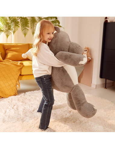 IKASA Hipopótamo Gigante de Peluche 77.8x50.9cm Suave