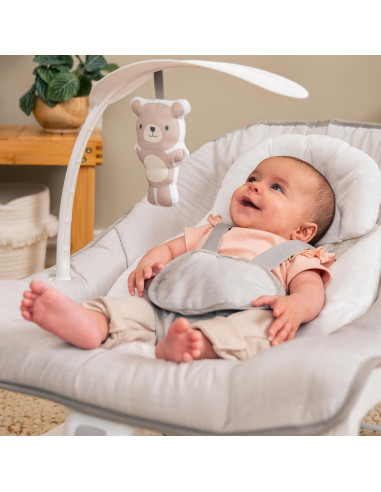 Asiento de Balanceo Ingenuity Keep Cozy 3 en 1 para Bebés