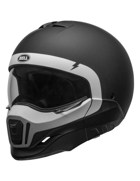 Casco BELL Broozer Cráneo Negro Mate X-Large Convertible