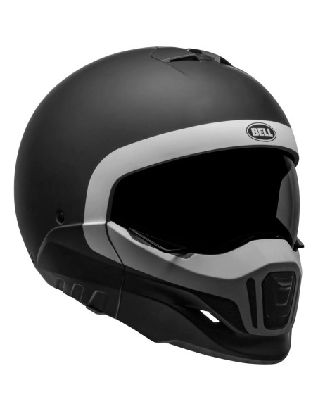Casco BELL Broozer Cráneo Negro Mate X-Large Convertible
