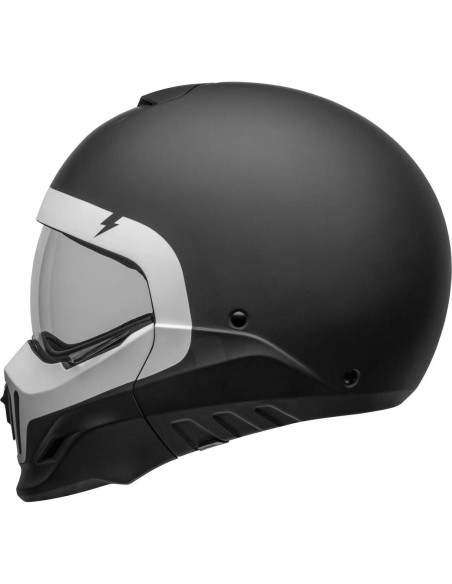 Casco BELL Broozer Cráneo Negro Mate X-Large Convertible