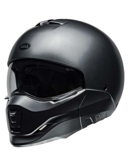 Casco Broozer BELL Grande Gris Satinado con Ventilación