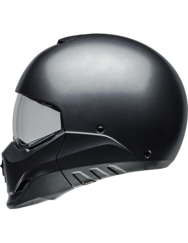 Casco Broozer BELL Grande Gris Satinado con Ventilación