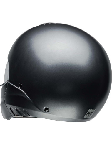 Casco Broozer BELL Grande Gris Satinado con Ventilación