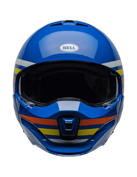 Casco Broozer BELL Brillo Azul Prime X-Large Aprobado DOT
