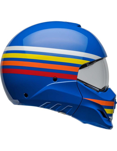 Casco Broozer BELL Brillo Azul Prime X-Large Aprobado DOT