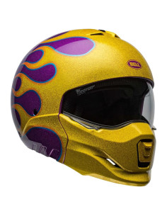Casco Broozer BELL X-Grande Brillo Púrpura/Amarillo