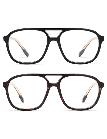 Gafas de Lectura AMOMOMA Retro con Luz Azul 56mm Unisex Gafas de Lectura AMOMOMA Retro con Luz Azul 56mm Unisex