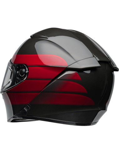 Casco BELL Lithium MIPS Grande Brillo Neo Carbón Rojo