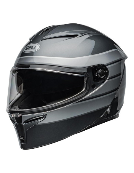 Casco Bell Lithium MIPS Grande Gris Plata Aerodinámico