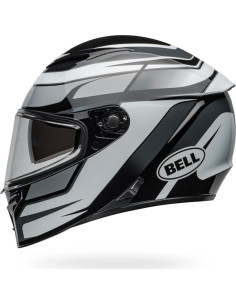 Casco Bell Lithium MIPS Mediano Brillo Negro/Blanco 2
