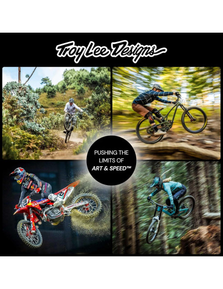 Guante Troy Lee Designs Ace Rojo Pequeño para Ciclismo