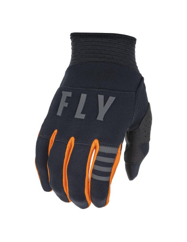 Guantes F-16 Fly Racing Adulto Neopreno Negro/Naranja XS