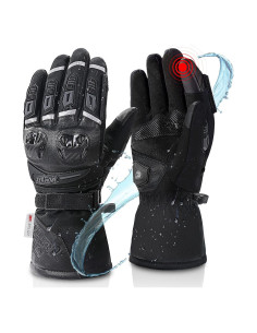 Guantes de Motocicleta de Invierno Grapelet XXL Impermeables