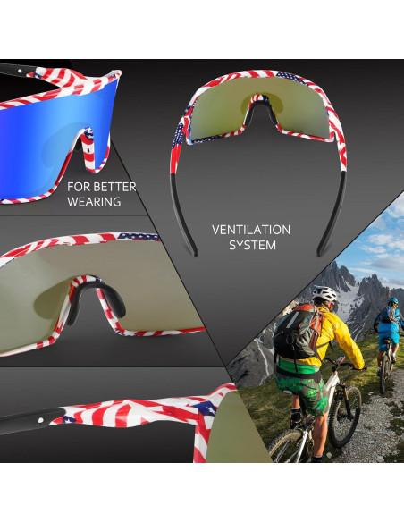 Gafas de Ciclismo BangLong UV400 Polarizadas Unisex