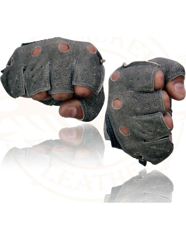 Guantes de Cuero sin Dedos Milwaukee MG7557 - X-Pequeño