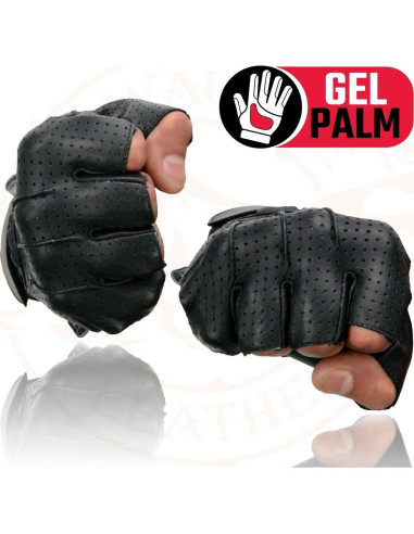 Guantes de Motocicleta Milwaukee Leather SH357 Sin Dedos