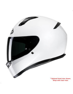 Casco Integral HJC C10 Blanco XXX-Pequeño Ligero 2