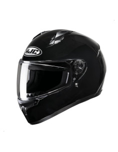 Casco Integral HJC C10 Negro 3X-Pequeño con Ventilación