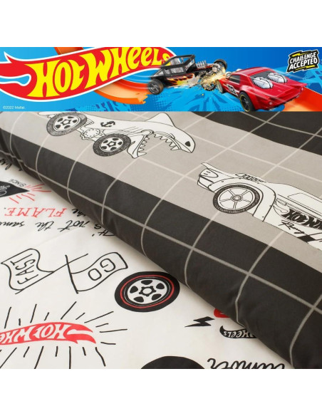 Juego de Cama Hot Wheels Franco 2 Piezas Algodón Individual