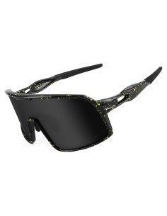 Gafas de Ciclismo BangLong UV400 Polarizadas Negras