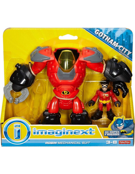 Traje Mecánico Robin Fisher-Price Imaginext con Proyectil