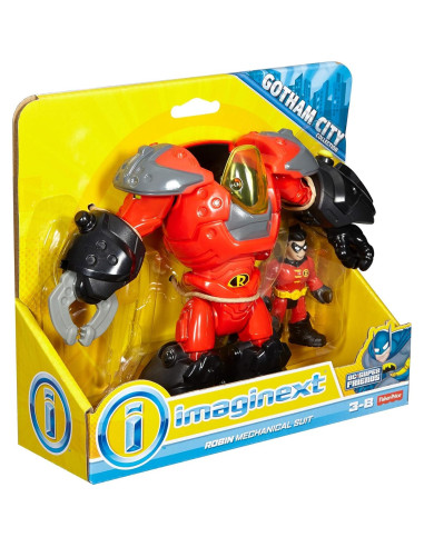 Traje Mecánico Robin Fisher-Price Imaginext con Proyectil