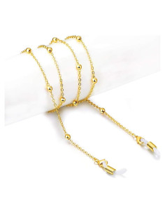 Cadena para Gafas Dorada Ajustable para Mujeres 30 cm