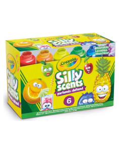 Pintura Lavable Crayola Aromatizada 6 Colores 59ml