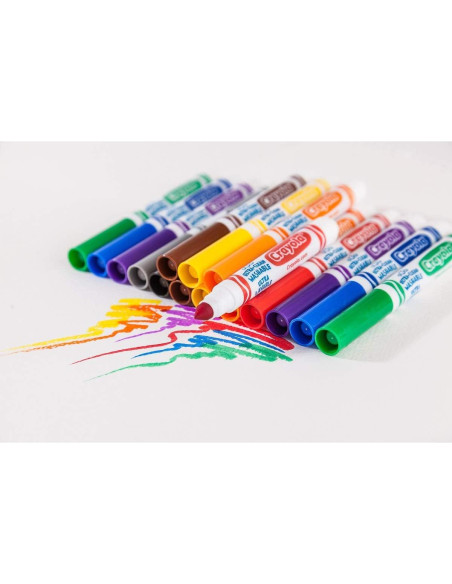 Marcadores Lavables Crayola 8 Colores Clásicos Punta Fina