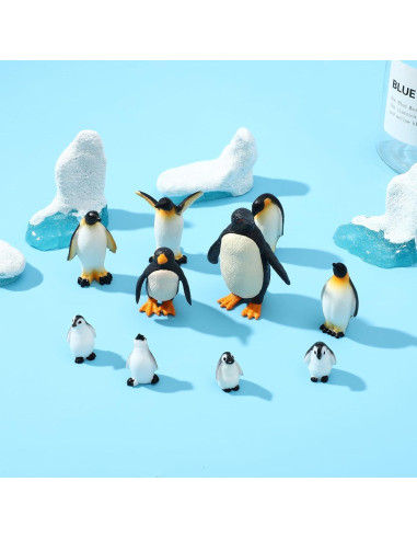 Juego de 21 Mini Figuras de Pingüino ONEST Juguete Ártico