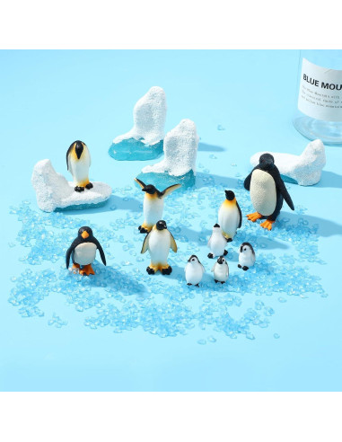 Juego de 21 Mini Figuras de Pingüino ONEST Juguete Ártico