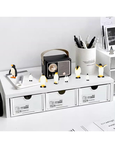 Juego de 21 Mini Figuras de Pingüino ONEST Juguete Ártico