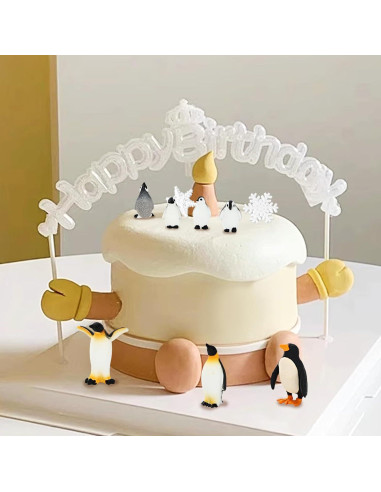 Juego de 21 Mini Figuras de Pingüino ONEST Juguete Ártico