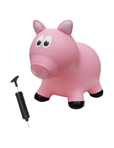 Saltarín Inflable Cerdo Rosa - Farm Hoppers 1,36 kg