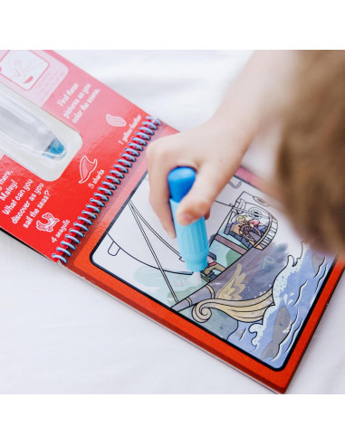 Melissa & Doug Water Wow! Bloc Aventura Reutilizable 4 Páginas