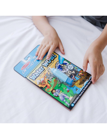 Melissa & Doug Water Wow! Bloc Aventura Reutilizable 4 Páginas