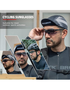 Gafas de sol fotoquímicas ROCKBROS para ciclismo y deportes 2