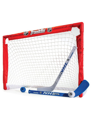 Set Mini Hockey Franklin Sports NHL - Meta, Palos y Pelotas