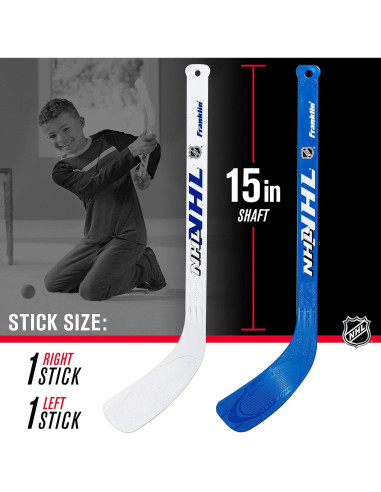 Set Mini Hockey Franklin Sports NHL - Meta, Palos y Pelotas