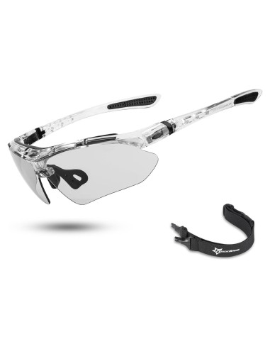 Gafas de sol deportivas ROCKBROS fotochromic UV400 gris