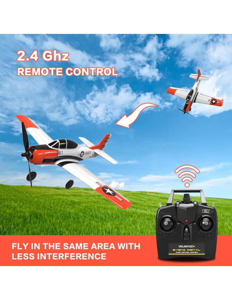 Avión RC Losbenco OLS-6109 4 Canales con Estabilización