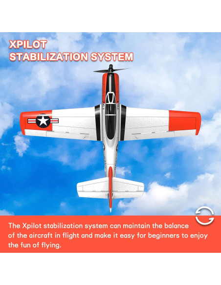 Avión RC Losbenco OLS-6109 4 Canales con Estabilización