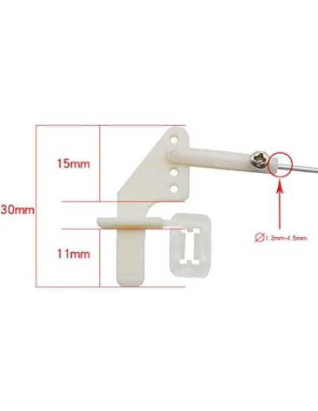20 Juegos de Hornos de Control HH-Eason 21x11mm Plástico
