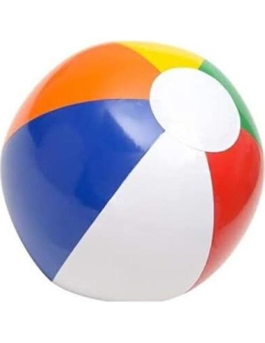 Pelotas de Playa Zugar Land Arcoíris 20 cm Suaves y Ligeras