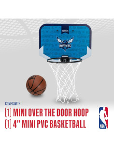 Aro de Baloncesto Franklin Sports NBA Mini Charlotte Hornets 2